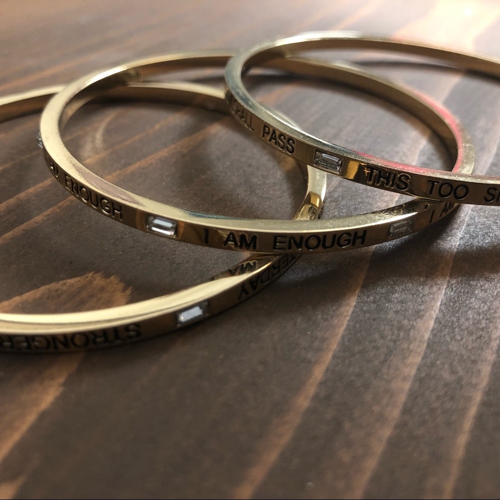 Heavy bracelet set